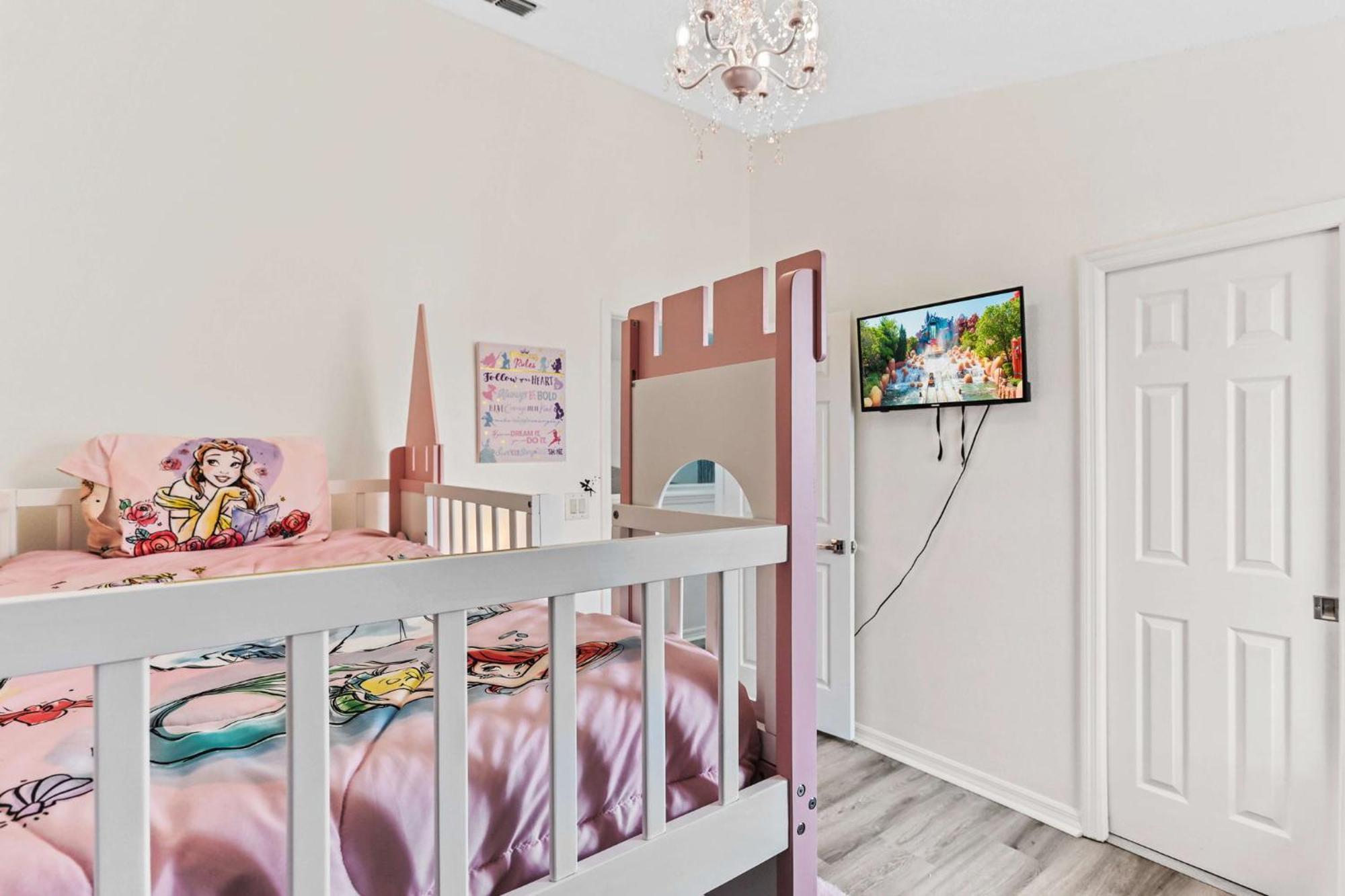 Beautiful 5Br 4 Baths Themed Home Near Disney And Universal, Private Pool, Gameroom, Baby Crib And More Kissimmee Dış mekan fotoğraf