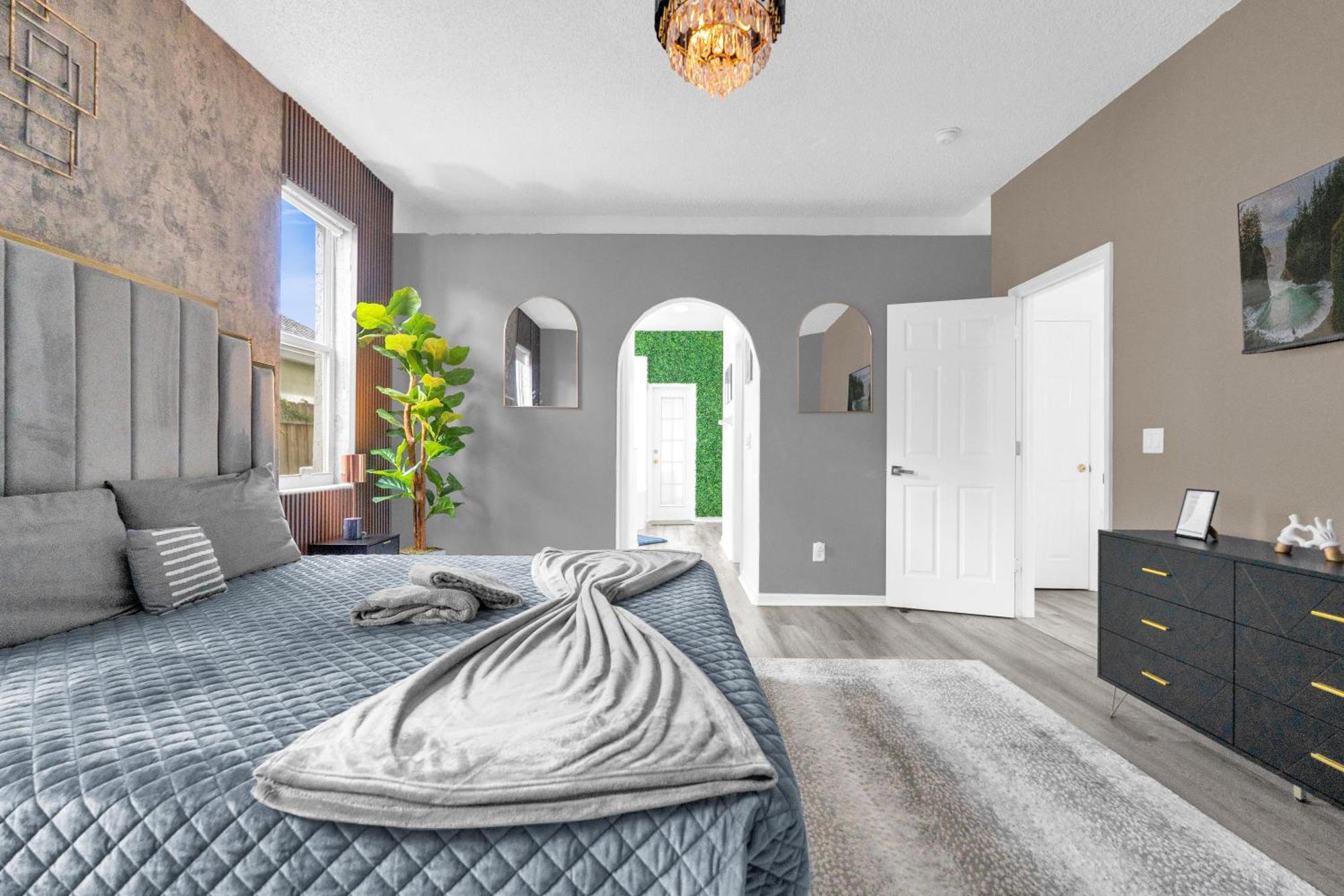 Beautiful 5Br 4 Baths Themed Home Near Disney And Universal, Private Pool, Gameroom, Baby Crib And More Kissimmee Dış mekan fotoğraf